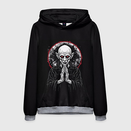 Мужская толстовка Мертвая преданность / 3D-Меланж – фото 1