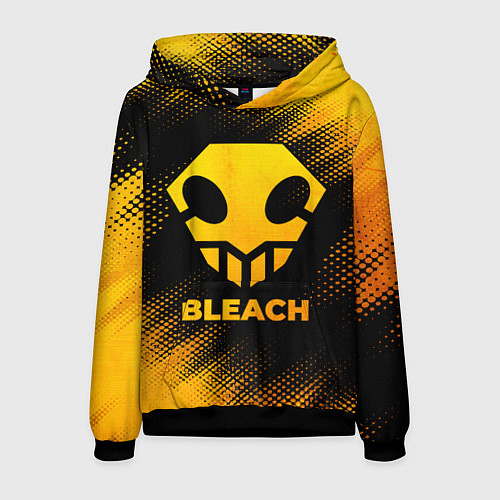 Мужская толстовка Bleach - gold gradient / 3D-Черный – фото 1