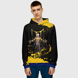 Толстовка-худи мужская Нанук, цвет: 3D-синий — фото 2