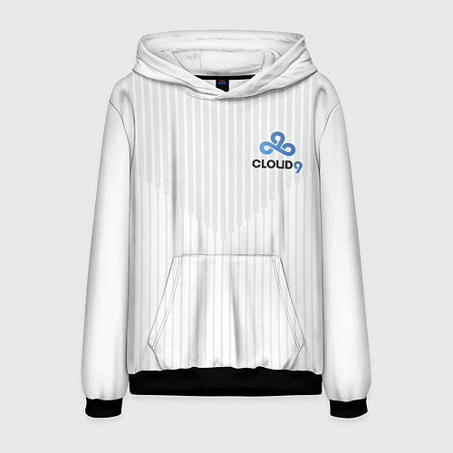 Мужская толстовка Cloud9 white / 3D-Черный – фото 1