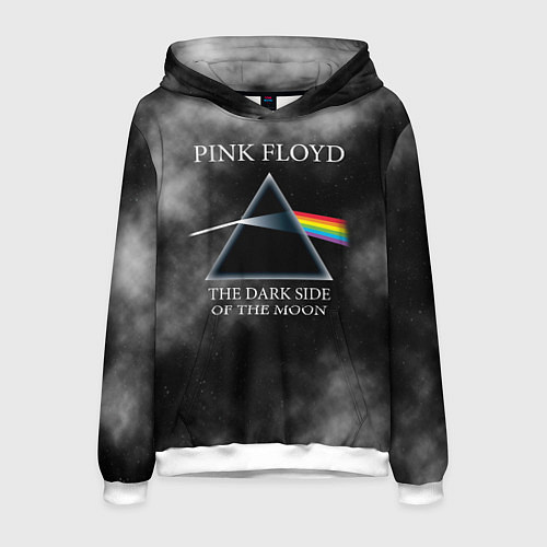 Мужская толстовка Pink Floyd космос / 3D-Белый – фото 1