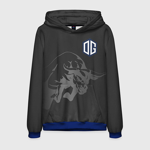 Мужская толстовка Форма OG / 3D-Синий – фото 1