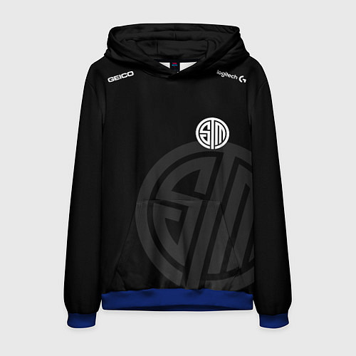 Мужская толстовка Форма Team Solo Mid / 3D-Синий – фото 1