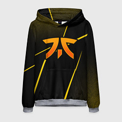 Толстовка-худи мужская Fnatic - csgo - gold edition, цвет: 3D-меланж