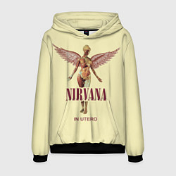 Толстовка-худи мужская Nirvana - In utero, цвет: 3D-черный