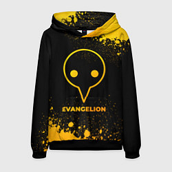 Мужская толстовка Evangelion - gold gradient