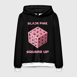 Толстовка-худи мужская Blackpink Square up, цвет: 3D-белый
