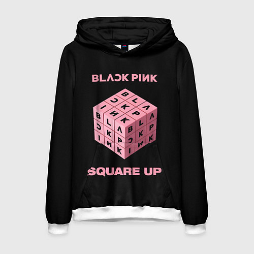 Мужская толстовка Blackpink Square up / 3D-Белый – фото 1