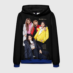 Толстовка-худи мужская Blackpink Bright jackets, цвет: 3D-синий