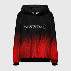 Мужская толстовка Evanescence red plasma