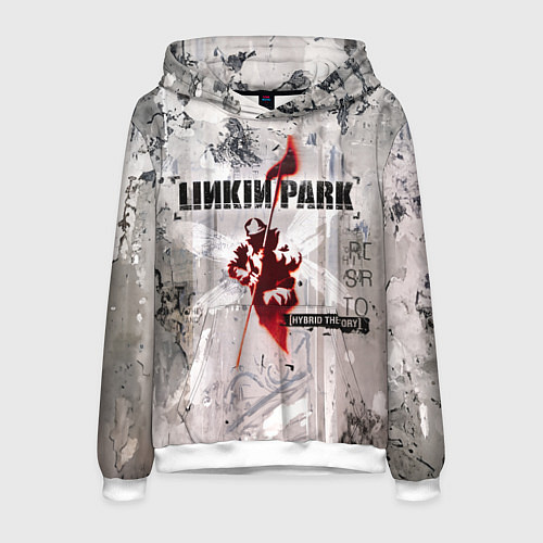 Мужская толстовка Linkin Park Hybrid Theory / 3D-Белый – фото 1