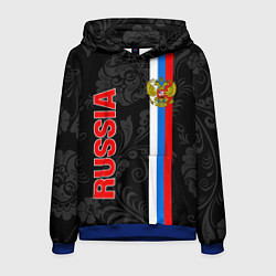 Мужская толстовка Russia black style