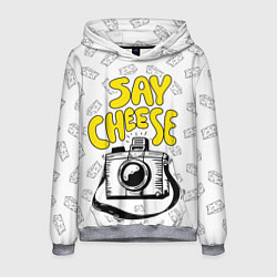 Мужская толстовка Say cheese