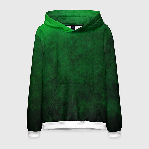 Мужская толстовка Токсичный градиент / 3D-Белый – фото 1