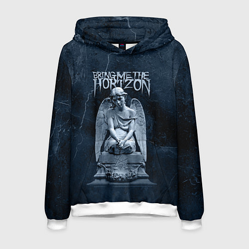 Мужская толстовка Bring Me The Horizon Angel / 3D-Белый – фото 1