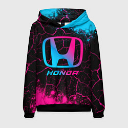 Мужская толстовка Honda - neon gradient