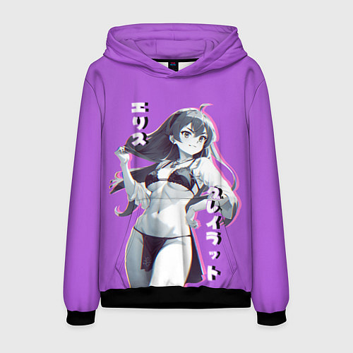 Мужская толстовка Эрис Грейрат в бикини / 3D-Черный – фото 1