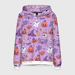 Мужская толстовка Halloween pattern арт