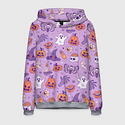 Мужская толстовка Halloween pattern арт