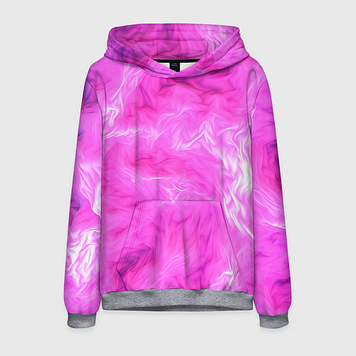 Мужская толстовка Розовый нежный фон / 3D-Меланж – фото 1