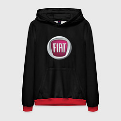 Толстовка-худи мужская Fiat sport pro, цвет: 3D-красный
