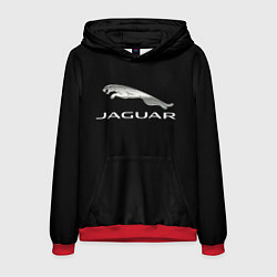 Толстовка-худи мужская Jaguar sport brend, цвет: 3D-красный
