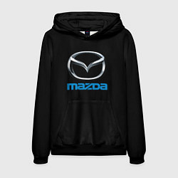 Толстовка-худи мужская Mazda sportcar, цвет: 3D-черный