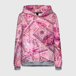 Толстовка-худи мужская Дорого богато, цвет: 3D-меланж
