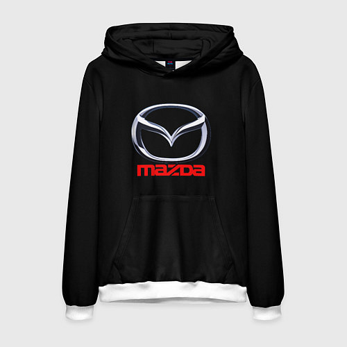 Мужская толстовка Mazda japan motor / 3D-Белый – фото 1