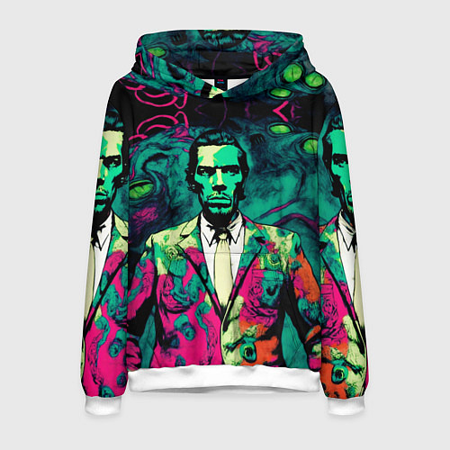 Мужская толстовка Че Гевара в современном стиле / 3D-Белый – фото 1