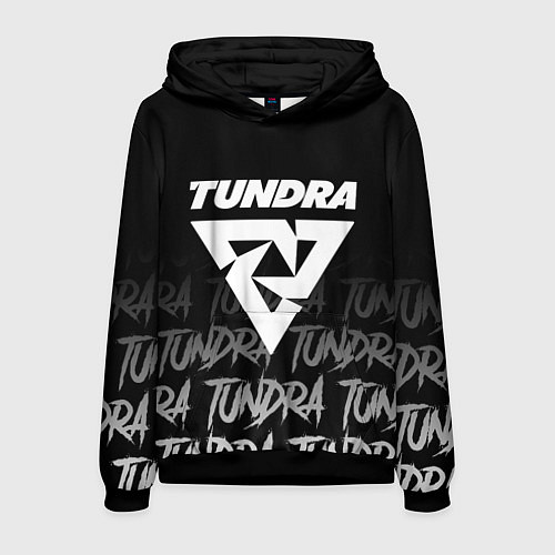 Мужская толстовка Tundra style / 3D-Черный – фото 1