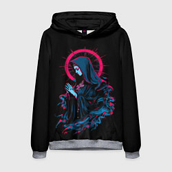 Толстовка-худи мужская Мрачная монахиня, цвет: 3D-меланж