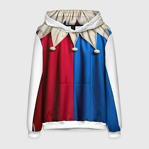 Мужская толстовка Костюм шута наряд / 3D-Белый – фото 1