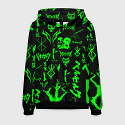 Мужская толстовка Berserk neon green