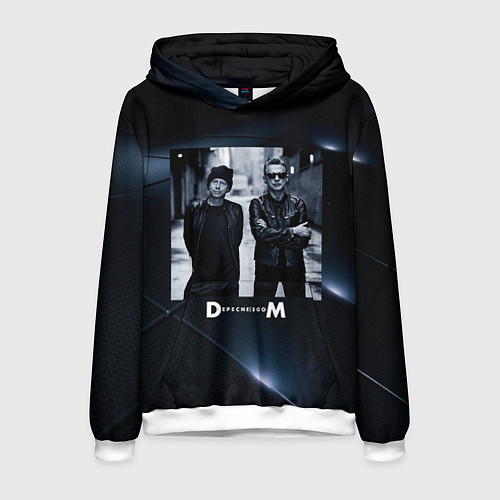 Мужская толстовка Depeche Mode - Мартин и Дэйв / 3D-Белый – фото 1
