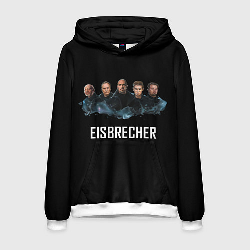 Мужская толстовка Eisbrecher art / 3D-Белый – фото 1