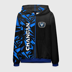 Толстовка-худи мужская Changan - blue uniform, цвет: 3D-синий