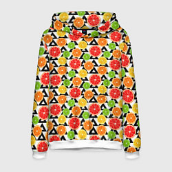 Мужская толстовка Citrus pattern