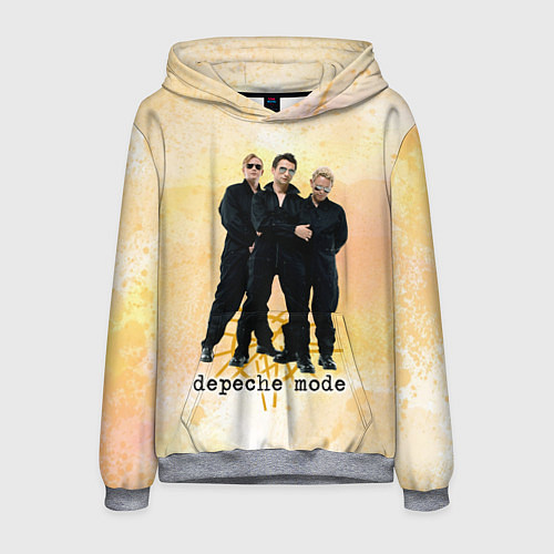 Мужская толстовка Depeche Mode - Universe band / 3D-Меланж – фото 1