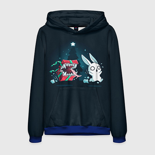 Мужская толстовка Подарок - мимик / 3D-Синий – фото 1