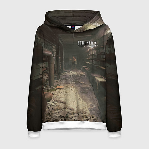 Мужская толстовка STALKER 2 контроллёр / 3D-Белый – фото 1