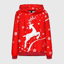 Мужская толстовка Christmas deer