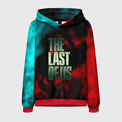 Толстовка-худи мужская The last of us fire, цвет: 3D-красный