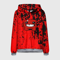 Мужская толстовка Super Meat Boy краски