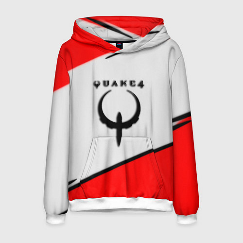 Мужская толстовка Квейк 4 геометрия / 3D-Белый – фото 1