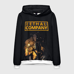 Толстовка-худи мужская Lethal Company, цвет: 3D-белый