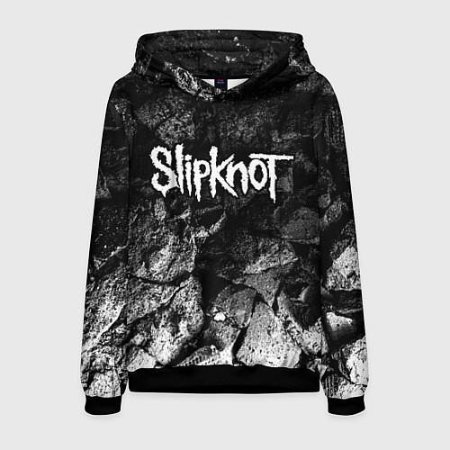 Мужская толстовка Slipknot black graphite / 3D-Черный – фото 1
