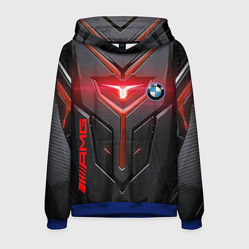 Мужская толстовка Мотор от BMW / 3D-Синий – фото 1