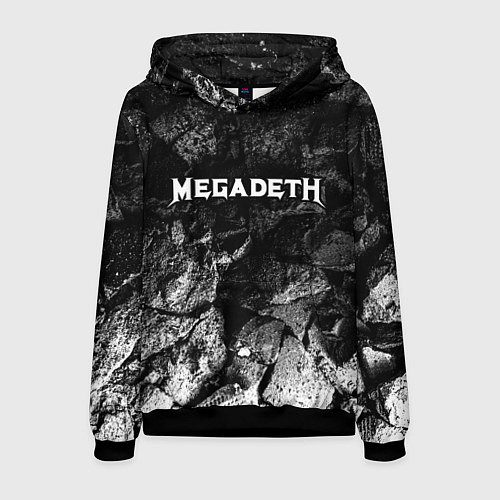 Мужская толстовка Megadeth black graphite / 3D-Черный – фото 1