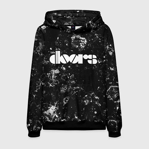 Мужская толстовка The Doors black ice / 3D-Черный – фото 1